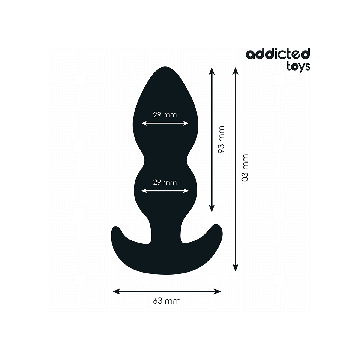 Addicted Toys - Analstecker Grösse S 10,3 Cm | Vybes.it