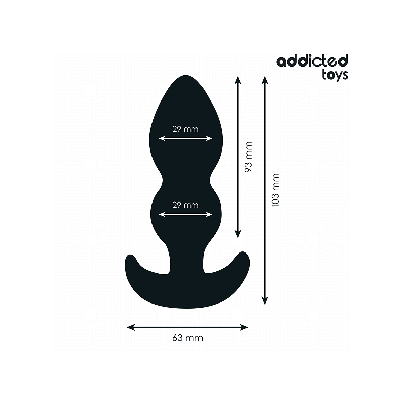 Addicted Toys - Anal Plug Silicone Size S 10.3 Cm | Vybes.it