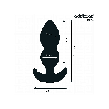 Addicted Toys - Tappo Anale Taglia S 10,3 Cm | Vybes.it