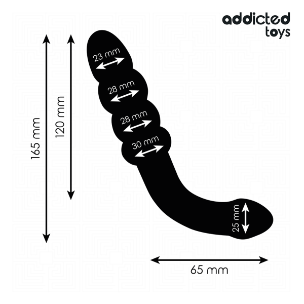 ADDICTED TOYS - DOPPELMASSAGER 16,5 CM