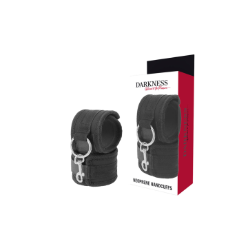 DARKNESS - HANDSCHELLEN AUS NEOPREN - DARKNESS BONDAGE - Frauen