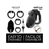 Addicted Toys Locked - Mindnight Cell Cage À Pénis Taille S |