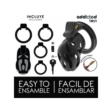 Addicted Toys Locked - Sealed Crypt Jaula Para Pene 8 Cm | Vybes.it