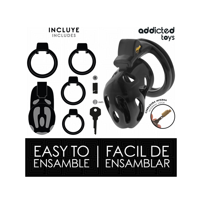 Addicted Toys Locked - Sealed Crypt Jaula Para Pene 8 Cm | Vybes.it