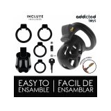 Addicted Toys Locked - Silent Keep Jaula Para Pene 7,5 Cm | Vybes.it