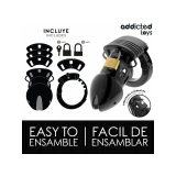 Addicted Toys Locked - Chastity Depths Jaula Para Pene 7,5 Cm |