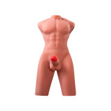 XISE - JASON HALF BODY TORSO REALÍSTICO MASCULINO CON THRUSTING Y VIBRACIÓN 55 CM