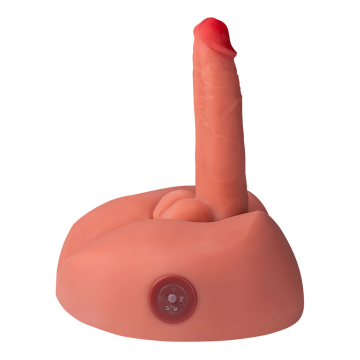 XISE - HONEY REALISTIC DILDO MASTURBATOR WITH VIBRATION 25 CM