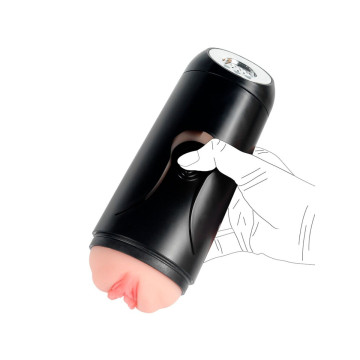 SHEQU - FANNY MASTURBADOR VAGINA CON VIBRACIÓN