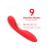 Armony - Vibrador Con Lengua Oscilante Rojo | Vybes.it