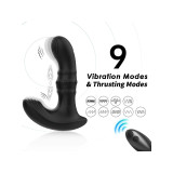 Armony - Vibrateur De Prostate Anal Avec Télécommande Noir |