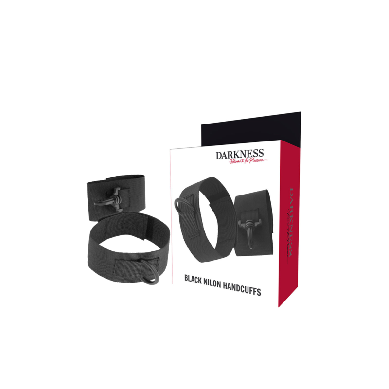 DARKNESS - MENOTTES EN NYLON POUR DÉBUTANTS - DARKNESS BONDAGE - épou…