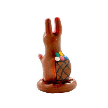 CONDOMERIE - HANDPAINTED NOVELTY CONDOMS EASTER BUNNY - Funny Condoms