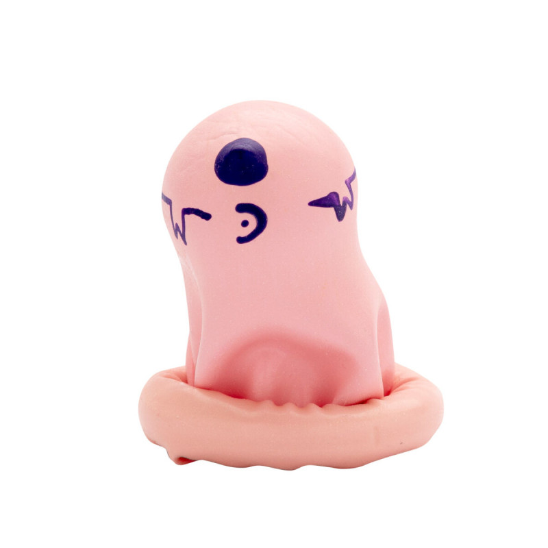 CONDOMERIE - HANDPAINTED NOVELTY CONDOMS SMALL PIG - Funny Condoms