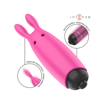 INTENSE - HOPPER PINK VIBRATING BULLET 8.3 X 2.4 CM - INTENSE FUN TOY…