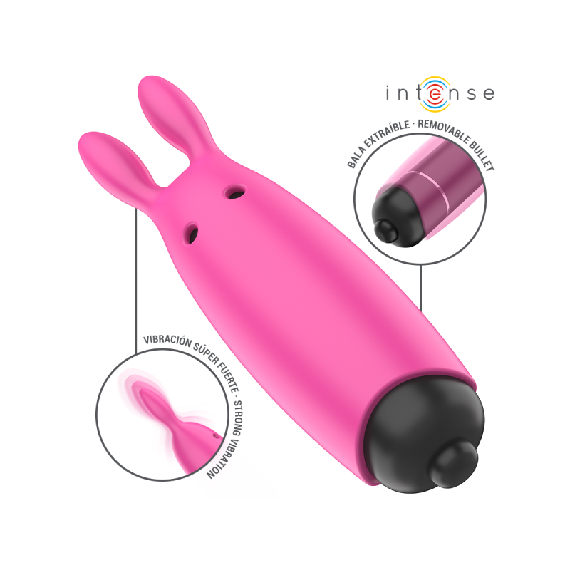 INTENSE - HOPPER PINK VIBRIERENDES BULLET 8,3 X 2,4 CM - INTENSE FUN…
