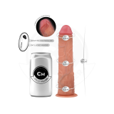 COCK MILLER - REALISTIC DILDO WITH SUCTION CUP AND REMOTE CONTROL VIB…