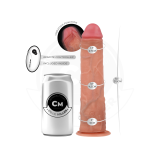 COCK MILLER - GODE RÉALISTE À VENTOUSE ET VIBRATION AVEC TÉLÉCOMMANDE…