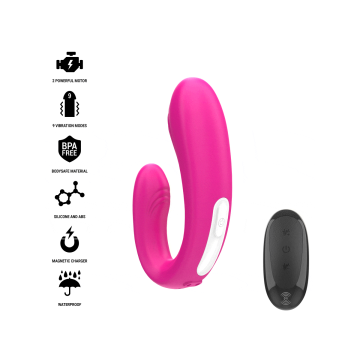 Intense - Janet Doppelter U - Förmiger Stimulator Und Vibrator Mit