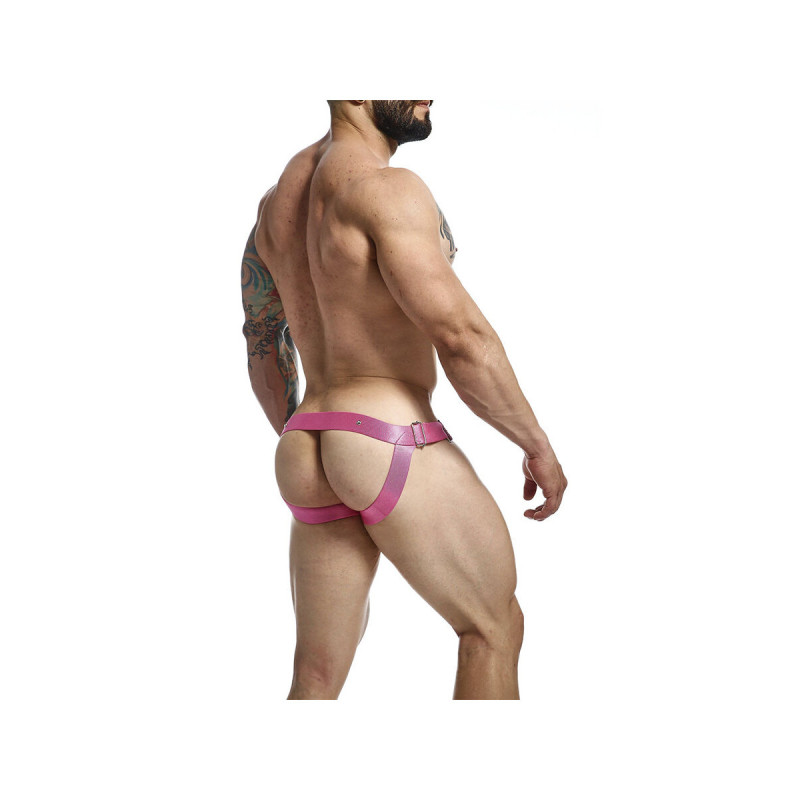 MOB - DNGEON JOCKSTRAP ANNEAU PÉNITENTIAIRE ROSE TAILLE UNIQUE - Jock…