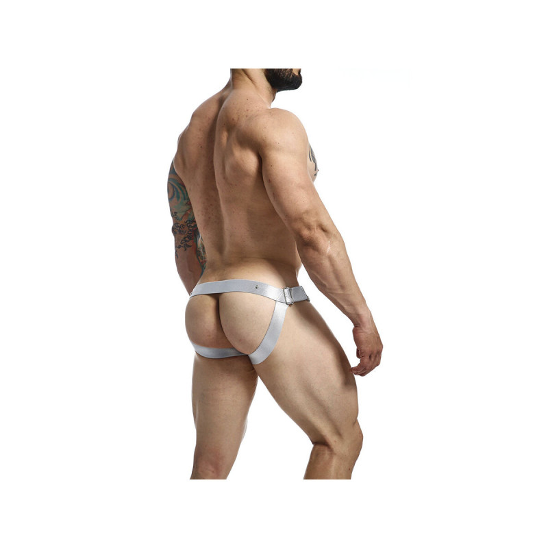MOB - DNGEON JOCKSTRAP ANNEAU PÉNITENTIAIRE ARGENT TAILLE UNIQUE - Jo…