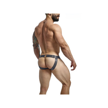 MOB - JOCKSTRAP DNGEON SNAP GRIS TAILLE UNIQUE - Jockstraps