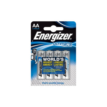ENERGIZER - ULTIMATE LITHIUM AA L91 LR6 1,5V *4 - Batterien