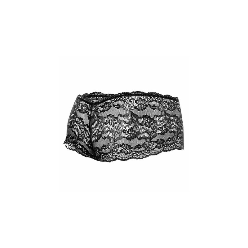 MOB - BOXER IN PIZZO NERO TAGLIA L/XL - /product_models/2934 - Intimo…