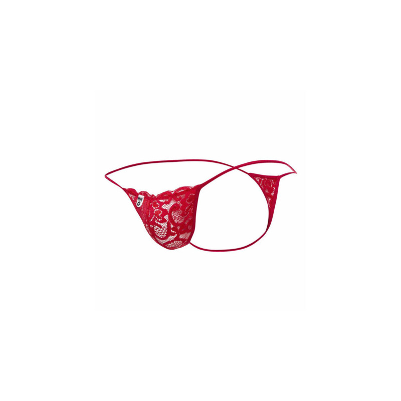 MOB - RED LACE THONG SIZE L/XL - /product_models/2941 - Male thongs