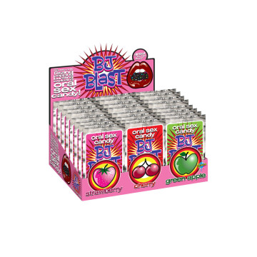 Pipedream - Bj Blast Fraise / Cerise Et Pomme Verte - Présentoir