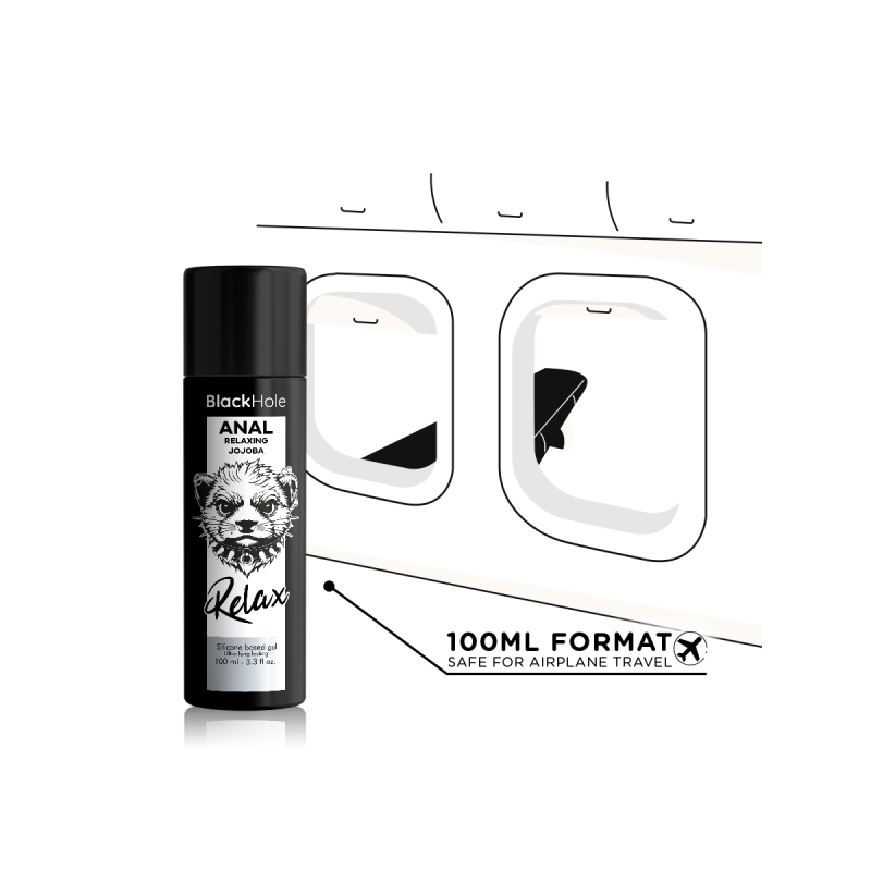 Black Hole - Anal Relaxing Con Jojoba Base Silicona 100 Ml |