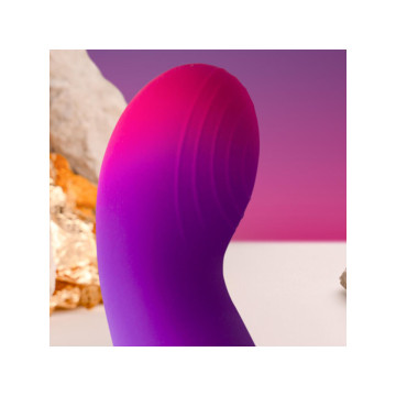 Rocks - Off - Glow Girl Vibe Vibrador G - Spot Discreto Morado |