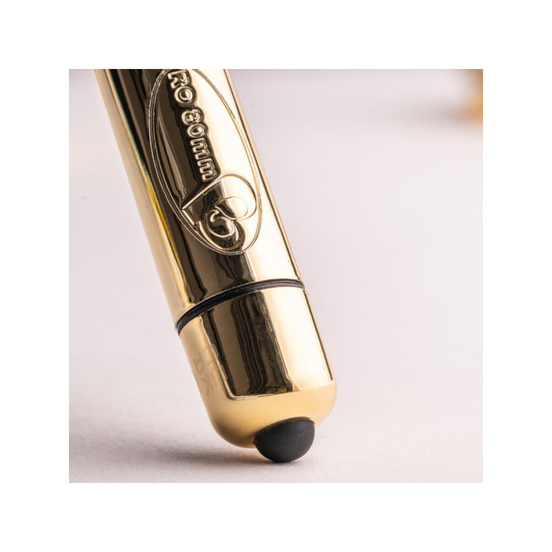 ROCKS- OFF - RO-80 CHAMPAGNE GOLDEN VIBRATING BULLET - ROCKS-OFF - BU…