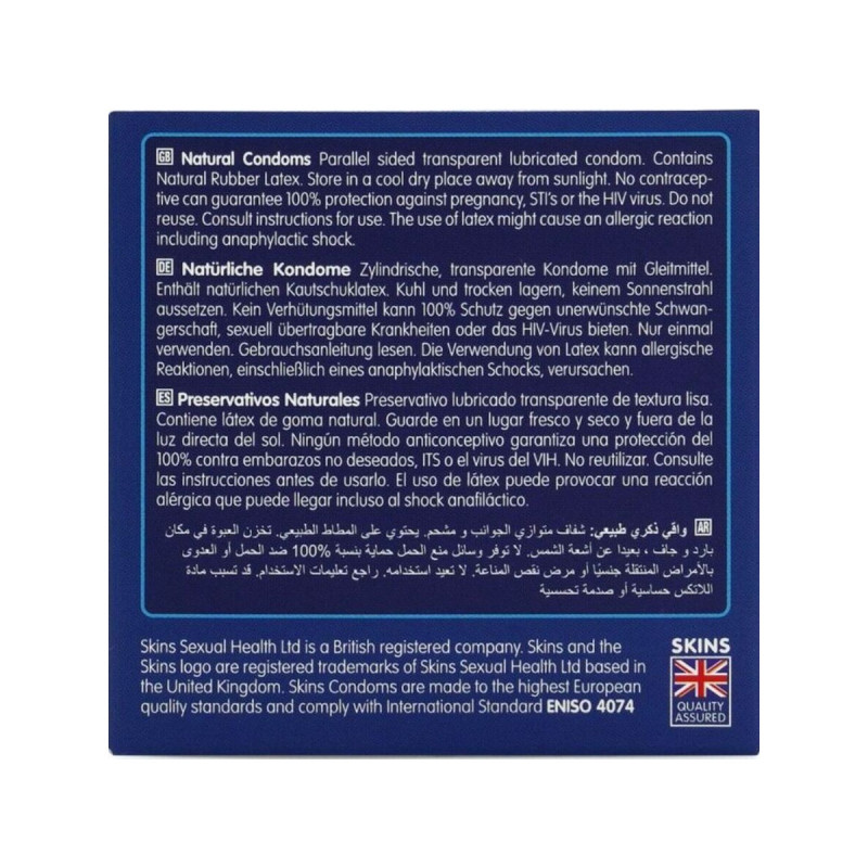 SKINS - NATURAL PREMIUM CONDOMS PACK 4 - Natural Range | Vybes.it