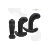 Intense - Chandler Anal Plug 10 Vibrations Noir Télécommande |