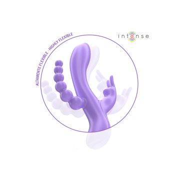 Intense - Miko Triple Vibrador Rabbit & Estimulador & Anal 7