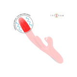 Intense - Rosalia Vibrador Multifunción 3 En 1 Rojo | Vybes.it