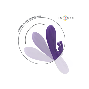 Intense - Randall Vibrador Rabbit 10 Vibraciones Morado | Vybes.it