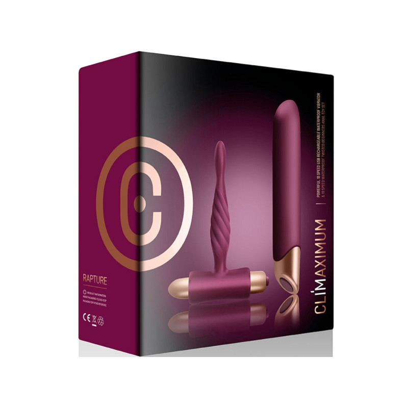 Climaximum - Rapture Kit Vibrator Classic + Anfänger - Analplug |