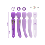 Intense - Christy Vibrador Wand Con Lengua Giratoria | Vybes.it