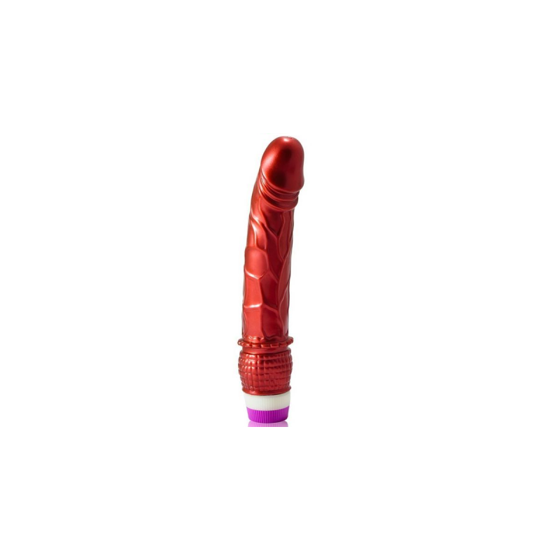 Baile - Vibrador Rojo Realístico 23 Cm | Vybes.it