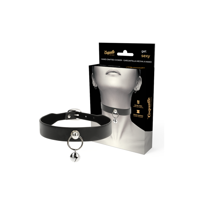 Coquette Chic Desire - Collar Cuero Vegano Accesorio Woman