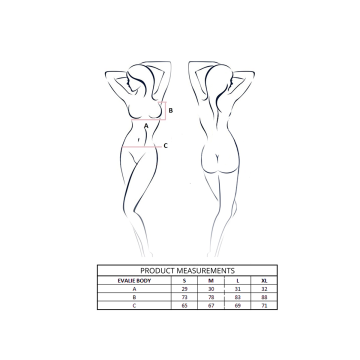Passion - Evalie Body Rojo S/M | Vybes.it