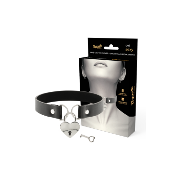 Coquette Chic Desire - Vegane Leder - Halskette Mit Herz