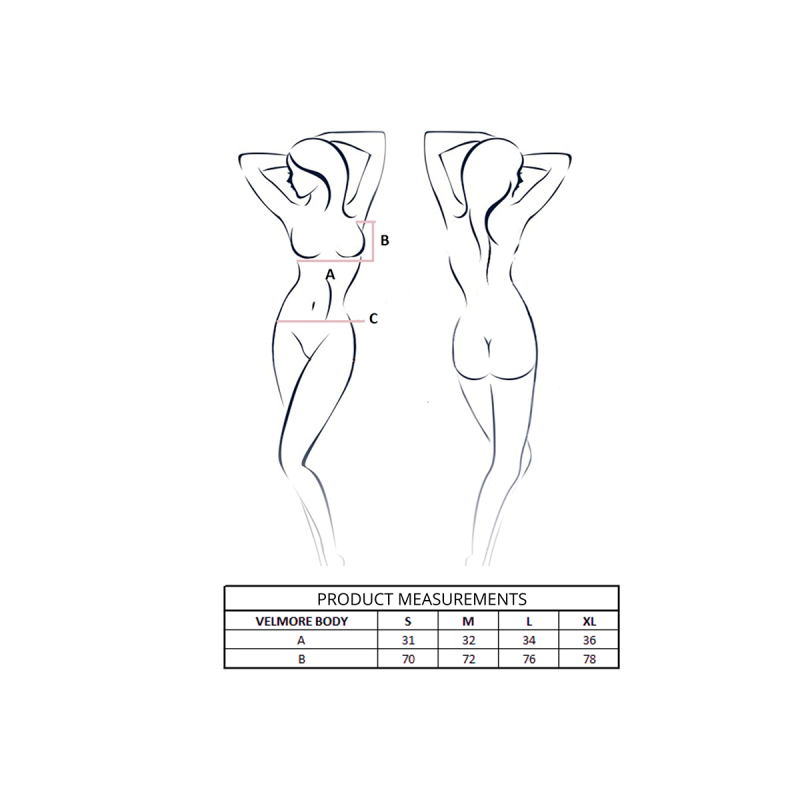 Passion - Velmore Body Negro S/M | Vybes.it