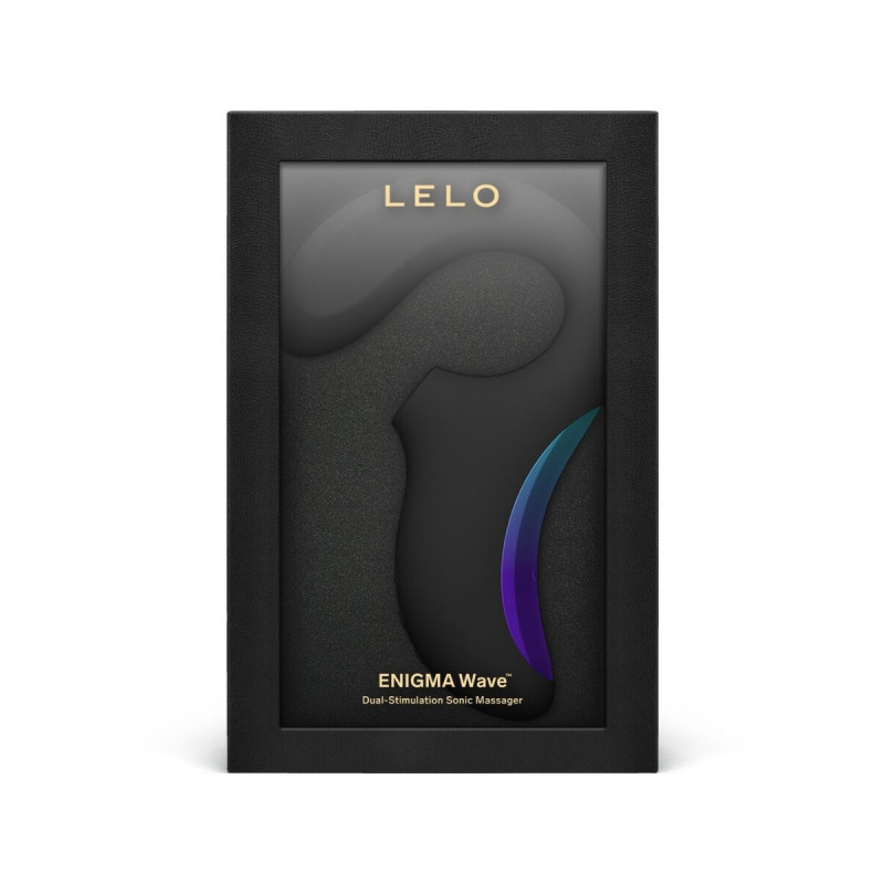 Lelo - Enigma Wave Dreifach - Vibrationsmassagegerät Schwarz |