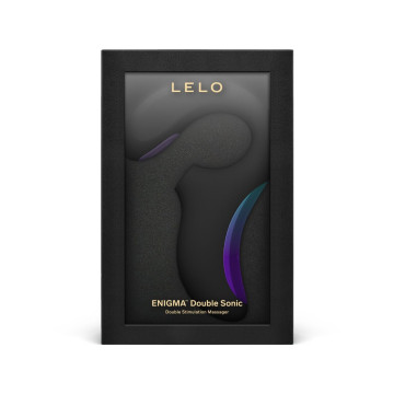 Lelo - Enigma Double Sonic Vibrador Punto G Negro | Vybes.it