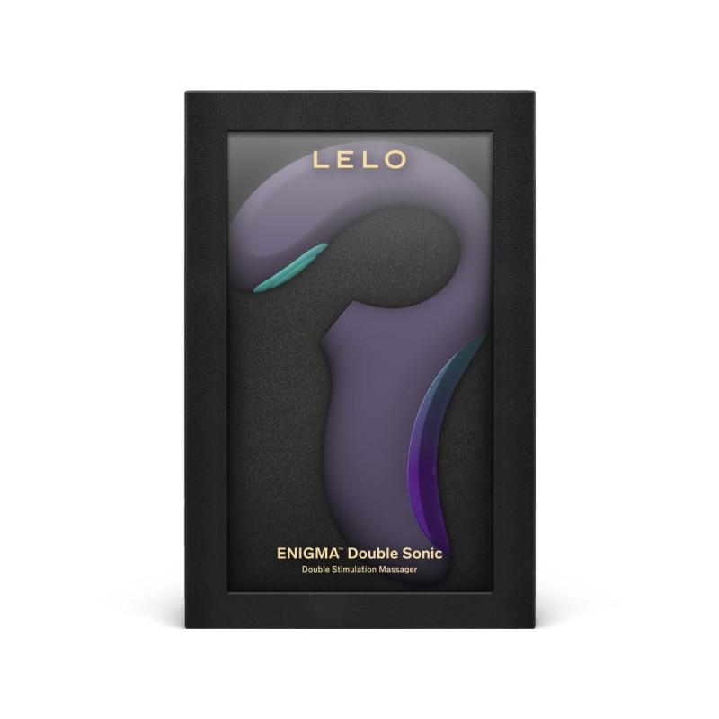 Lelo - Enigma Double Sonic Vibrador Punto G Morado | Vybes.it