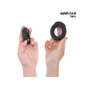 Addicted Toys - Vibrierender Cockring Mit Wärmeeffekt Und