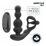 ADDICTED TOYS - MASSEUR DE PROSTATE ROTATIF À TÉLÉCOMMANDE